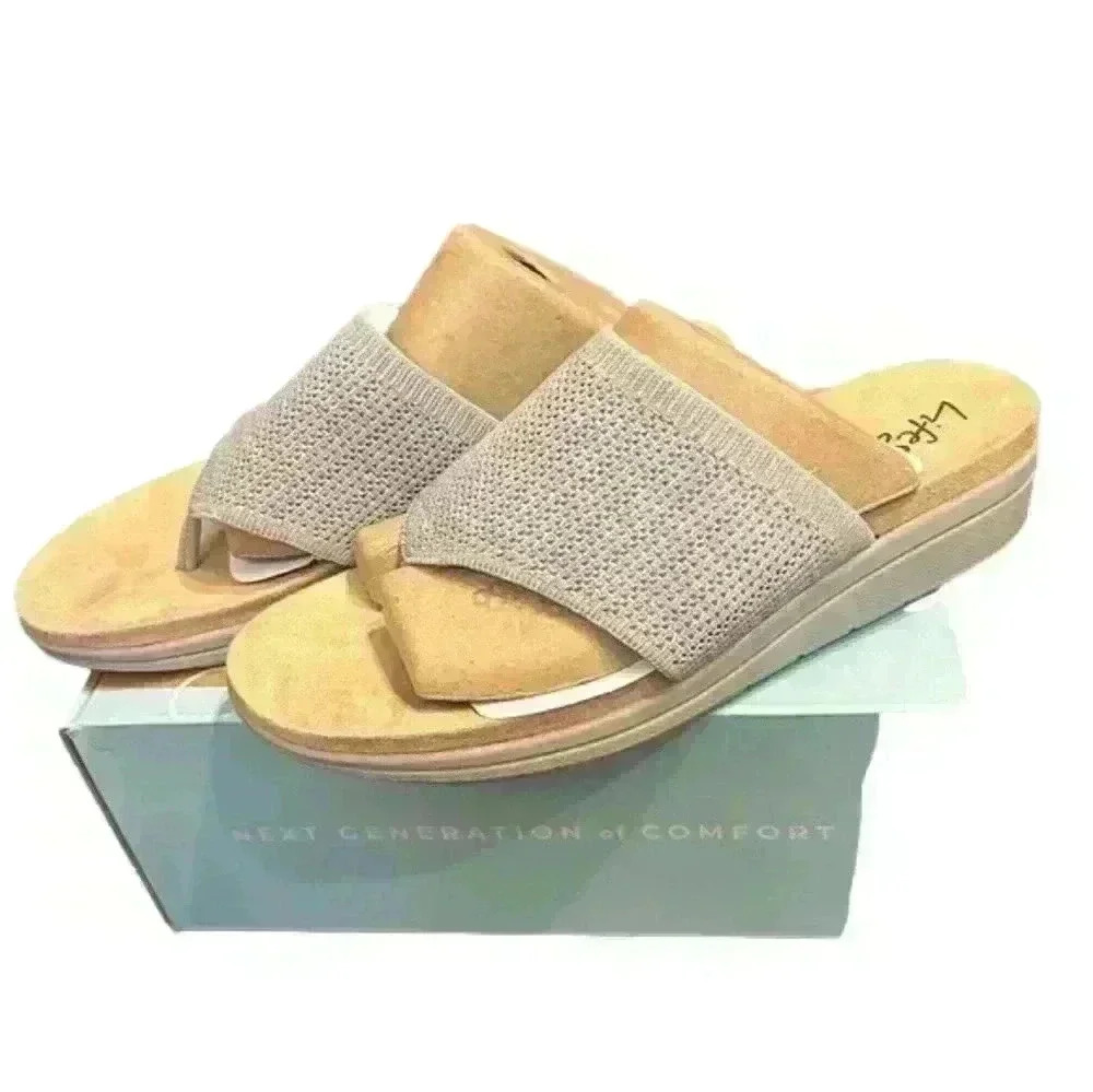 LifeStride Poolside Slide Sandals Women's Size 8.5W